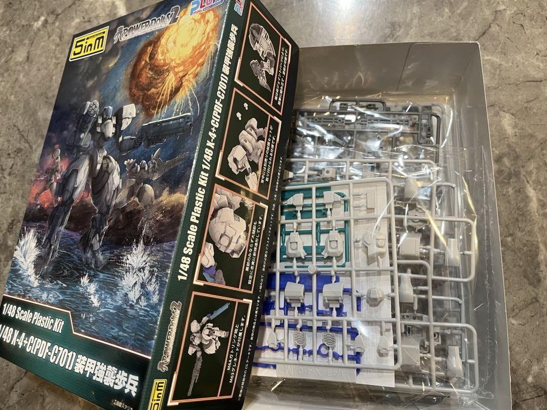 Amazon | プラモデル 1/48 X-4+C(PDF-C701) 装甲強襲歩兵